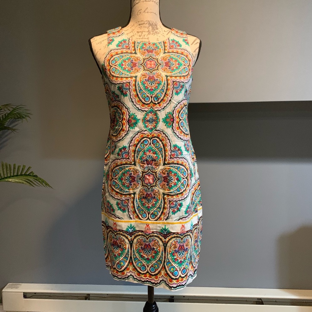 London Times Printed dress